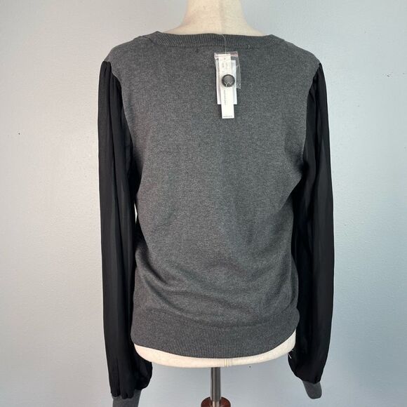 NWT Sharagano Studio Cardigan Sweater Size L - Picture 5 of 7